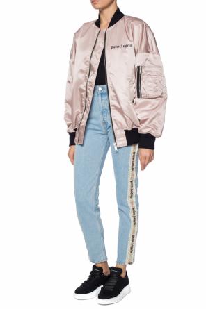 Jeans with lace stripes, zdjęcie 2 Jeans with lace stripes od Palm Angels